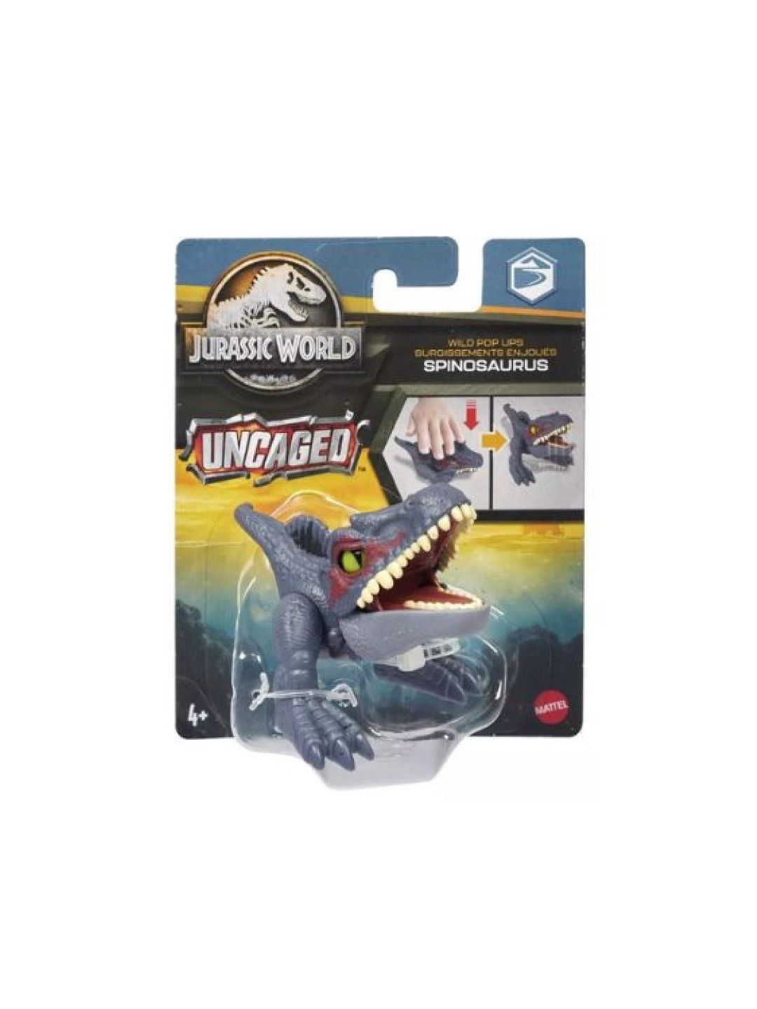 Uncaged Wild Pop Up Spinosaurus