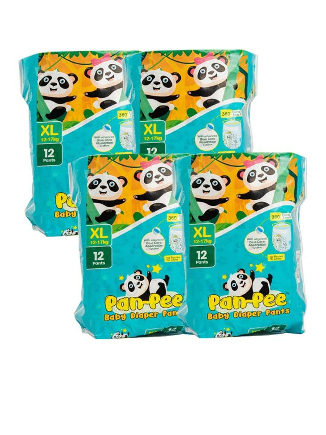 Baby Diaper Pants - XL (48pcs)