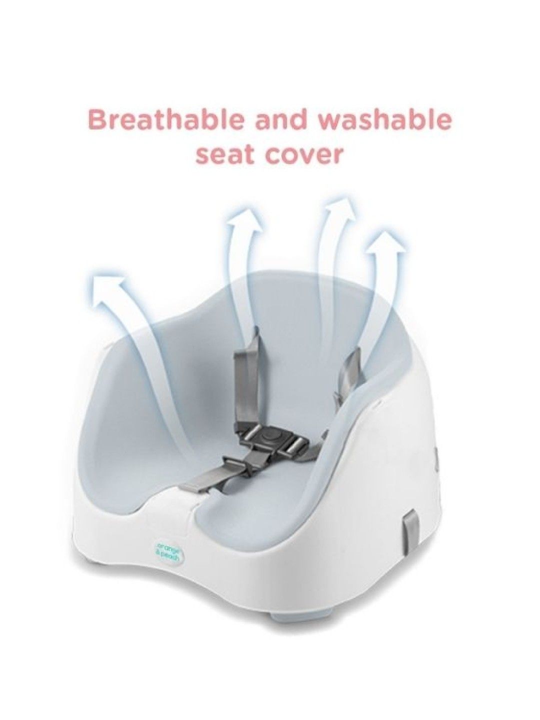 Premium Booster Seat Cloud Grey