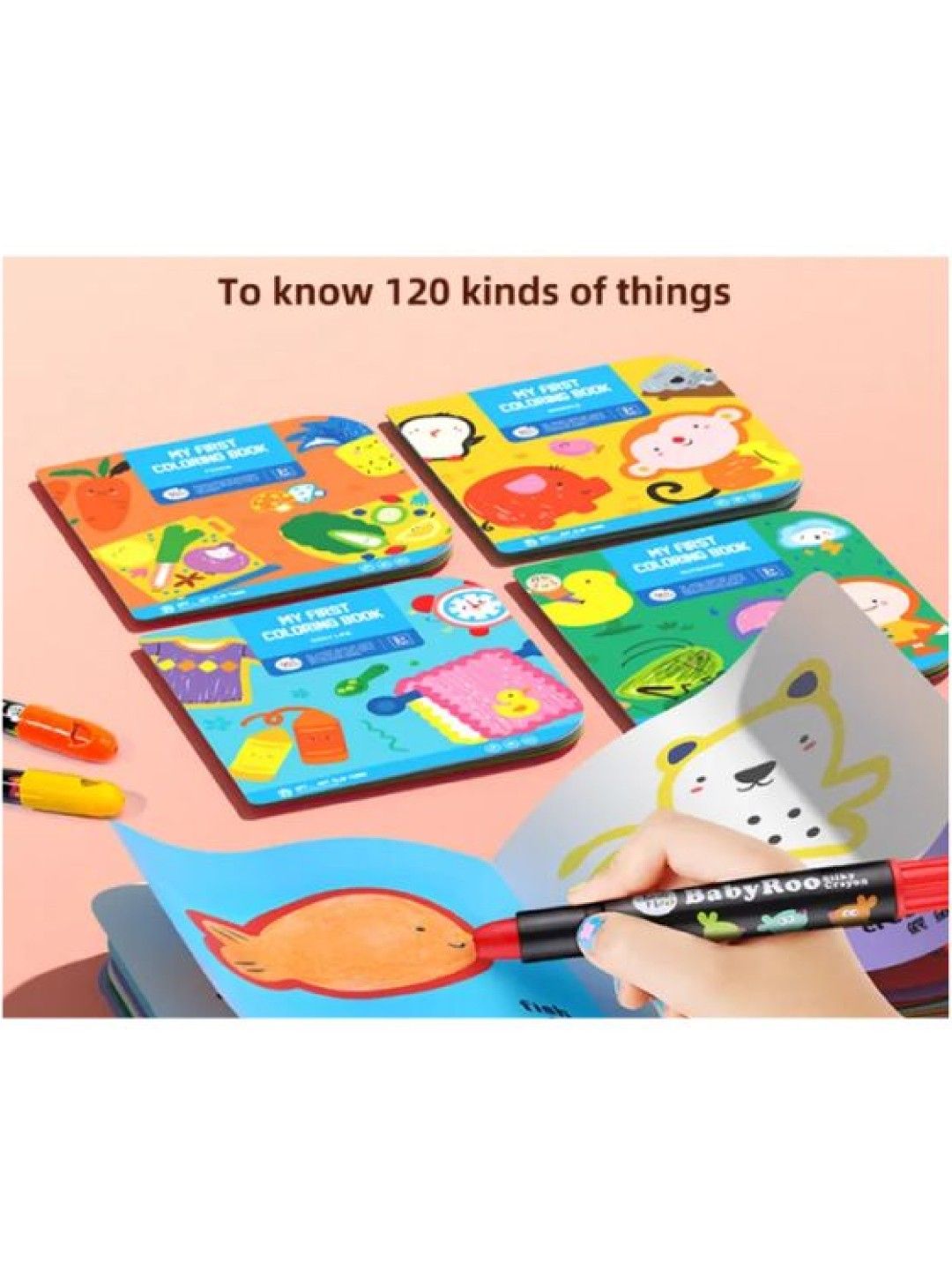 My First Coloring Book By Toteeandco