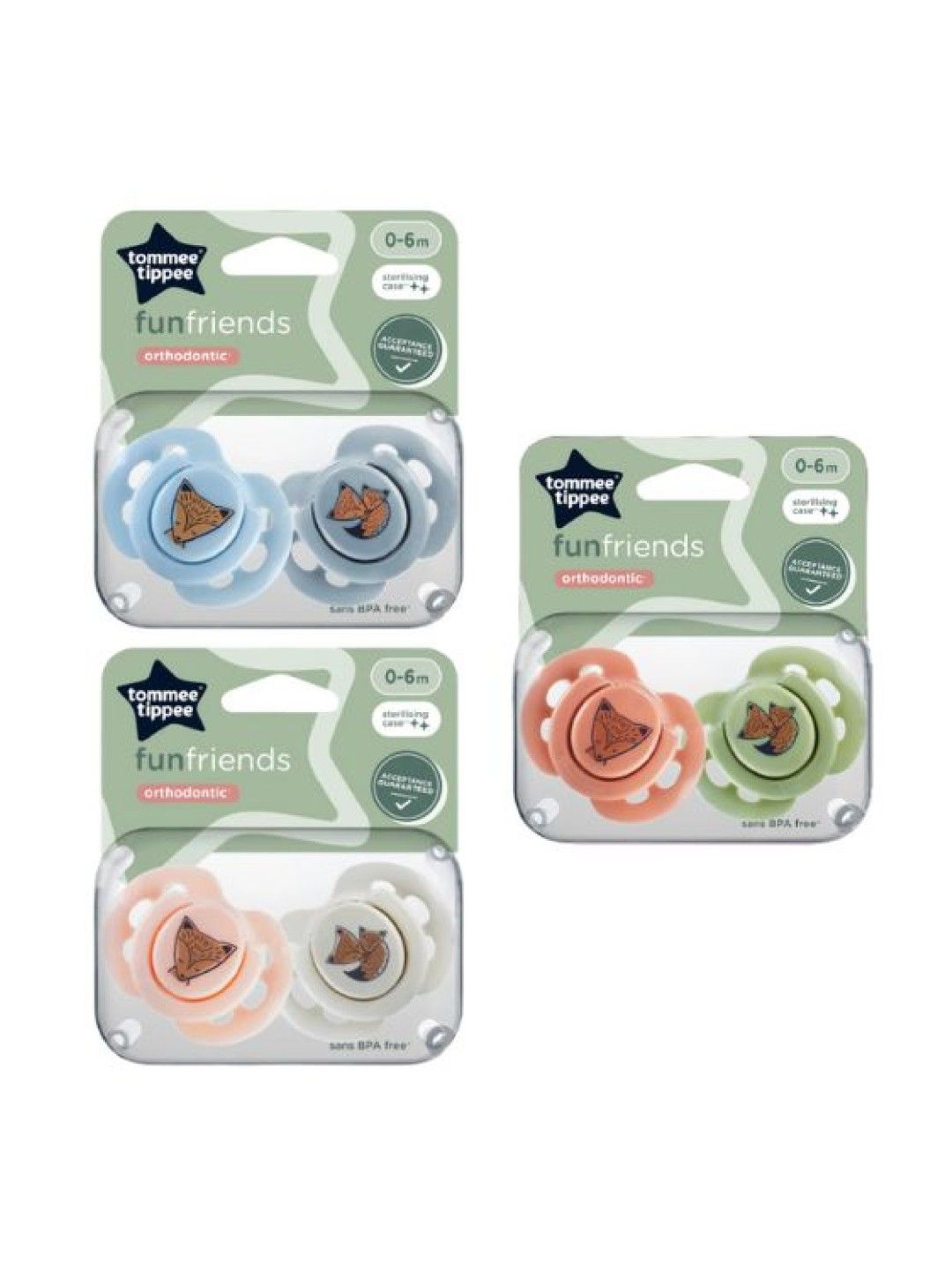 Fun Pacific Soothers (2-pack)