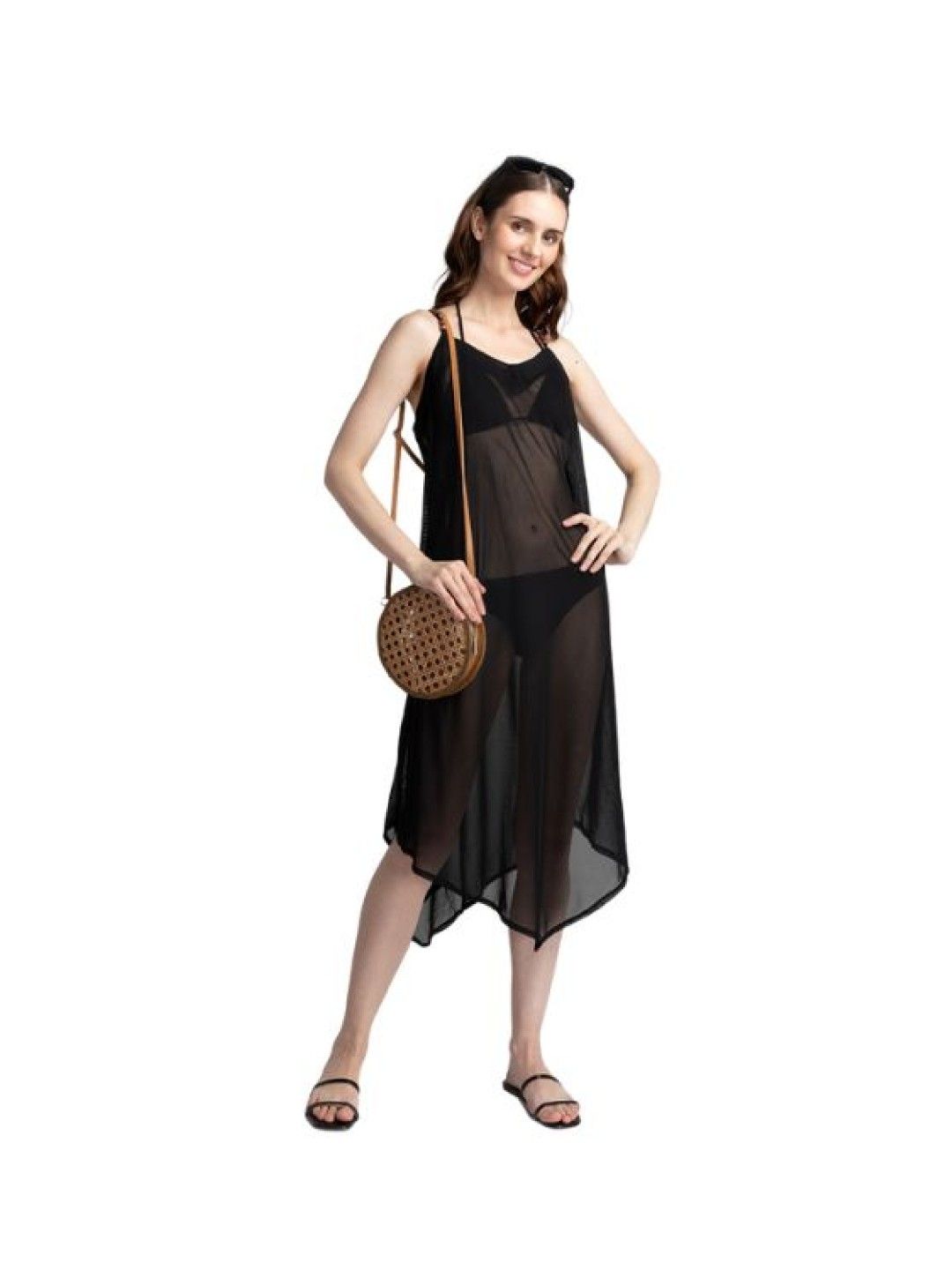 Belle Asymmetric Cover Up Dress