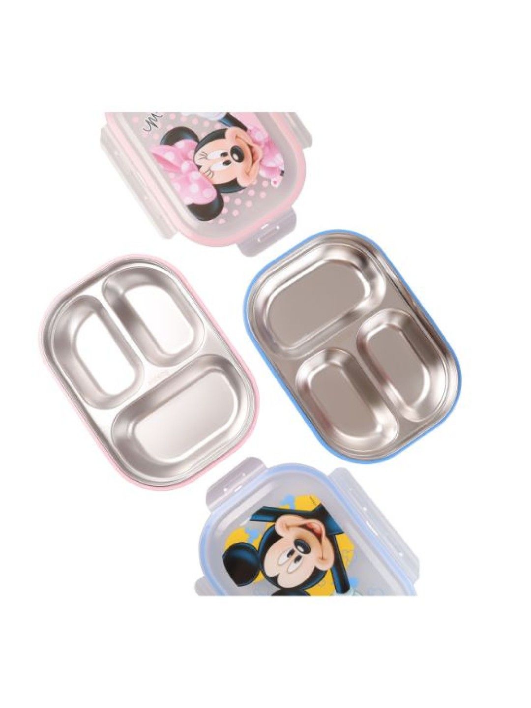 Disney Cars McQueen - 3-Grid Stainless Lunch Box