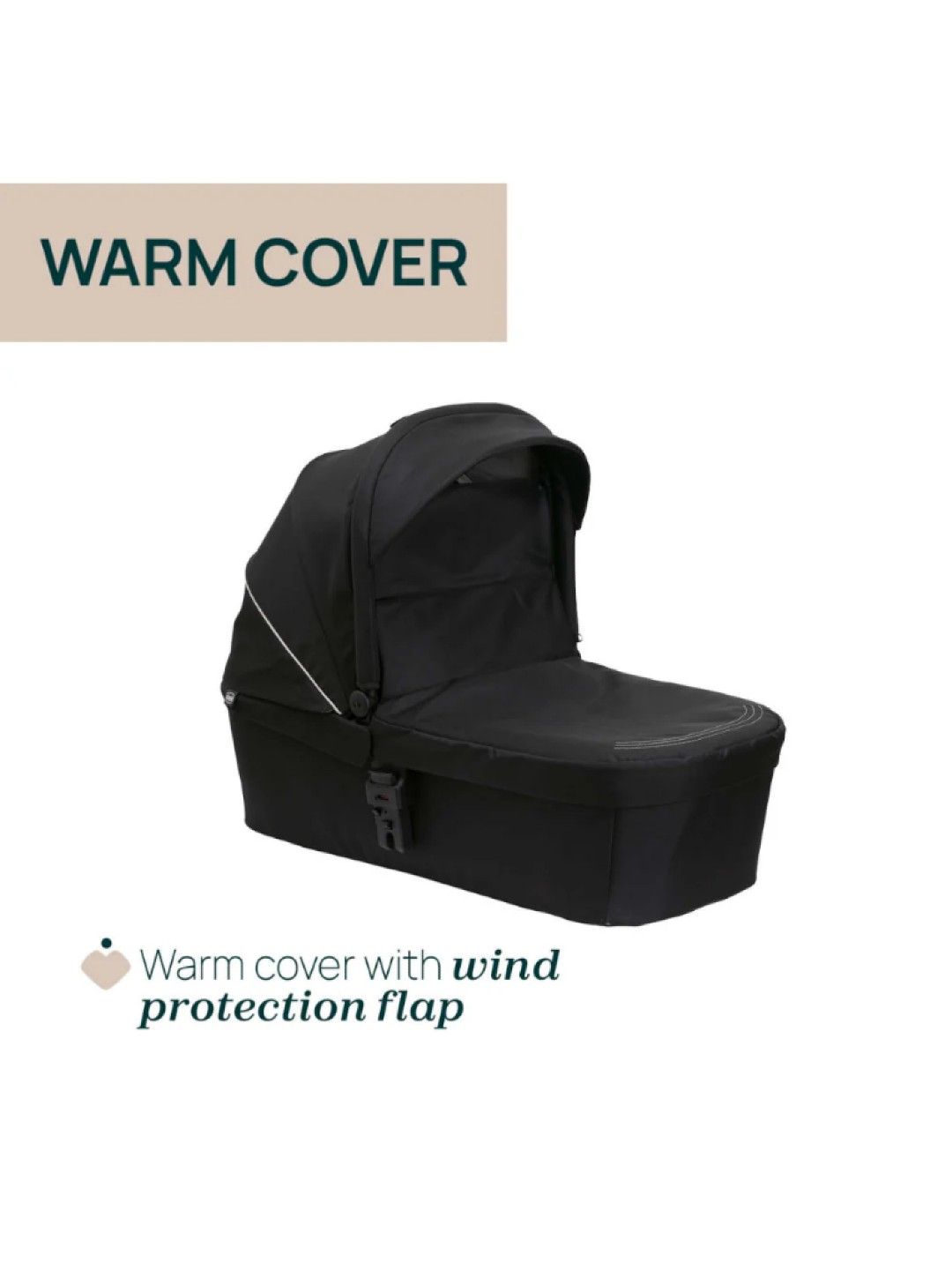 Seety Carry Cot - Etna Black