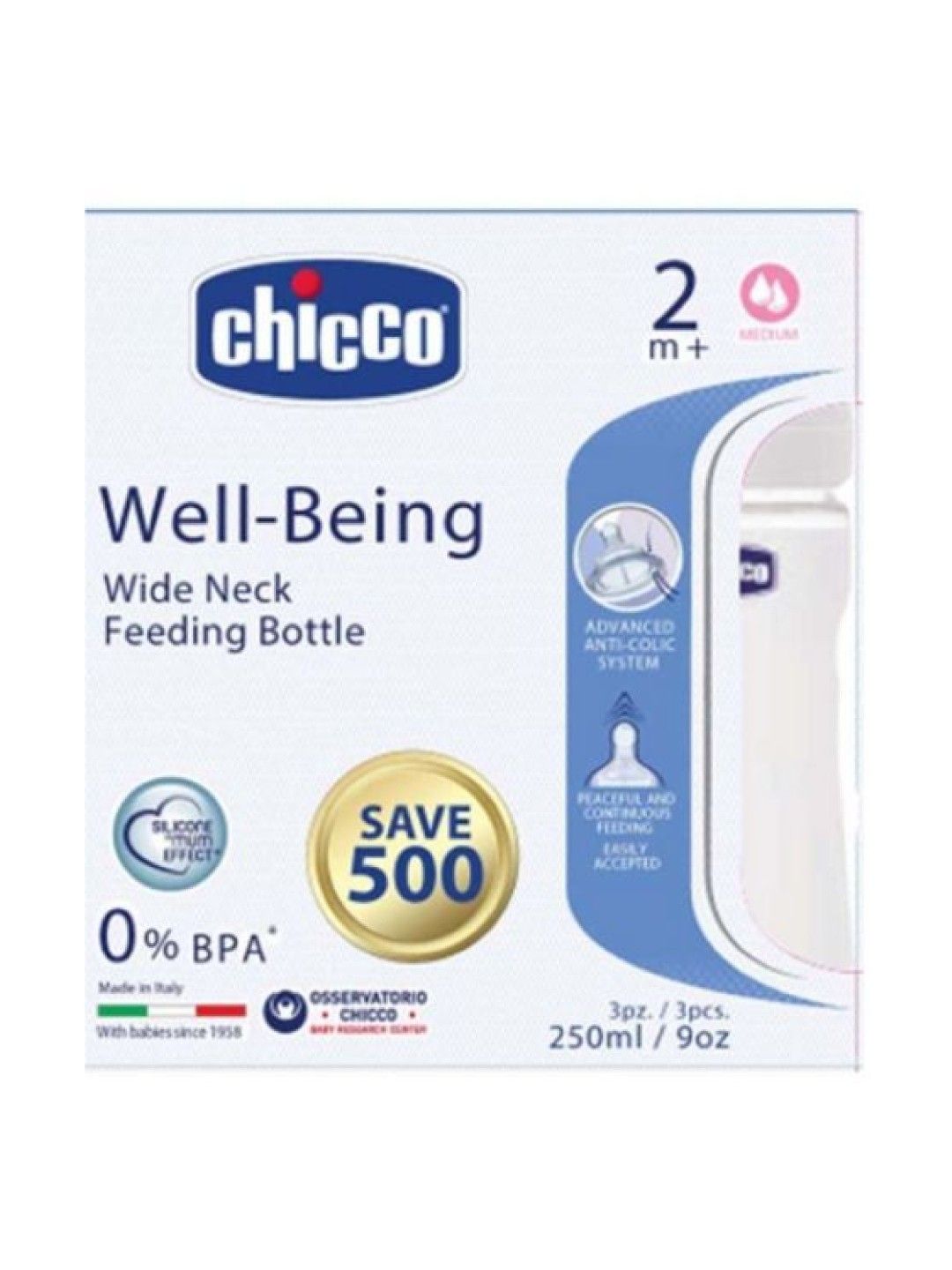 Well Being Bottle 250ml 3-pack