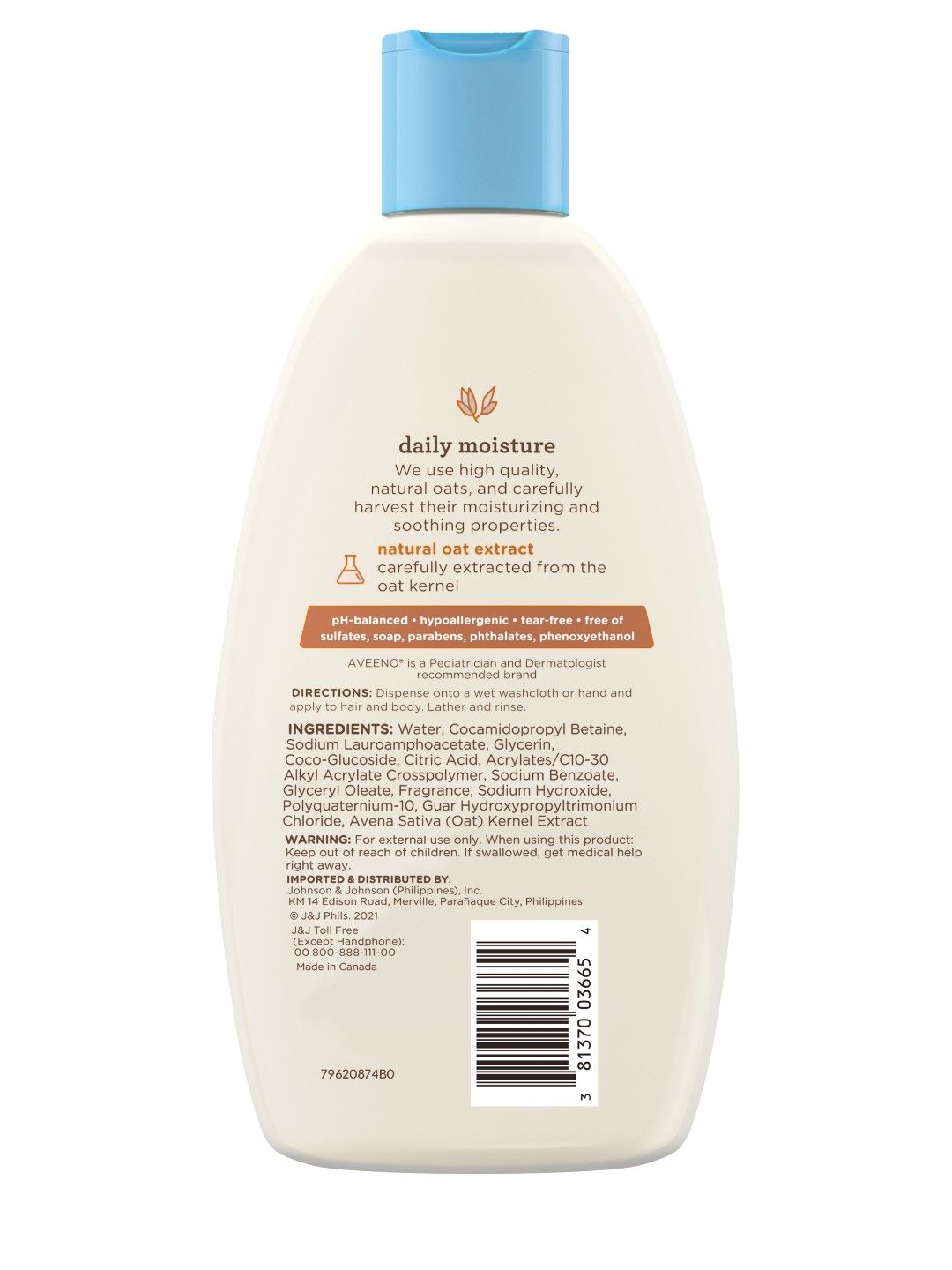 Baby Daily Wash & Shampoo (236ml)
