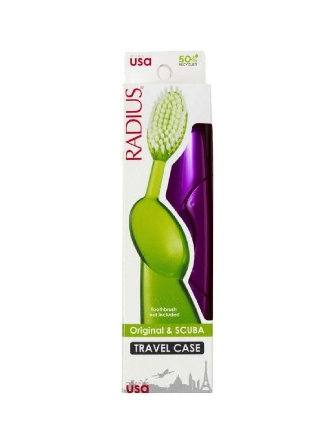 Travel Case - Big Brush/Flex Brush Toothbrush