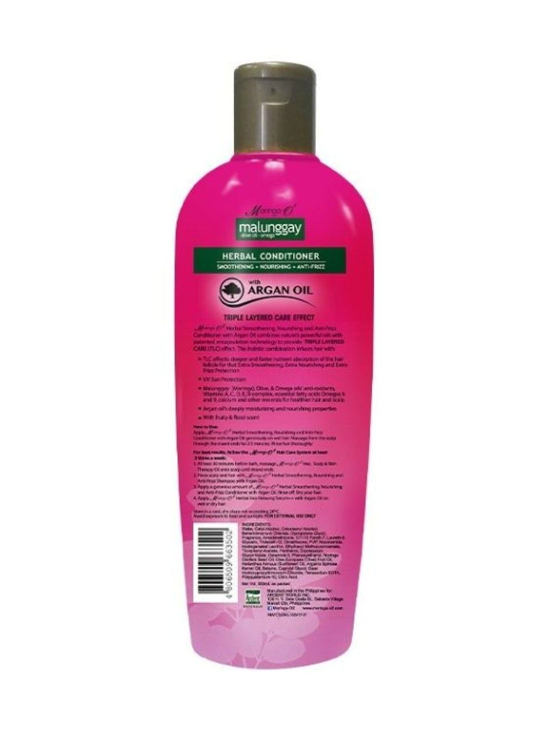 Anti-Frizz Conditioner with Argan Oil (200ml)