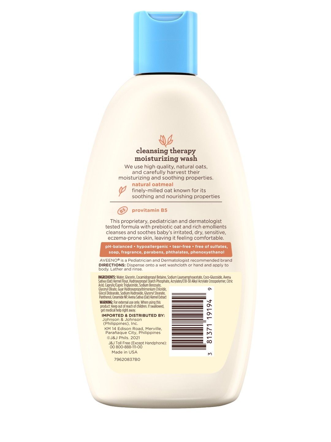 Baby Cleansing Therapy Moisturizing Wash (236ml)