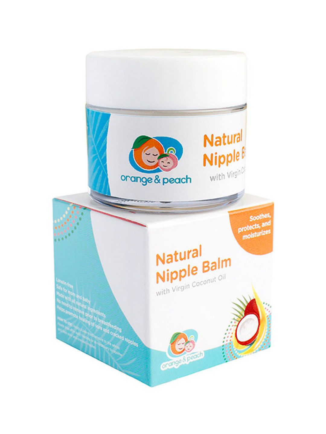 Revitalizing Hair Tonic & Orange and Peach Natural Nipple Balm Bundle