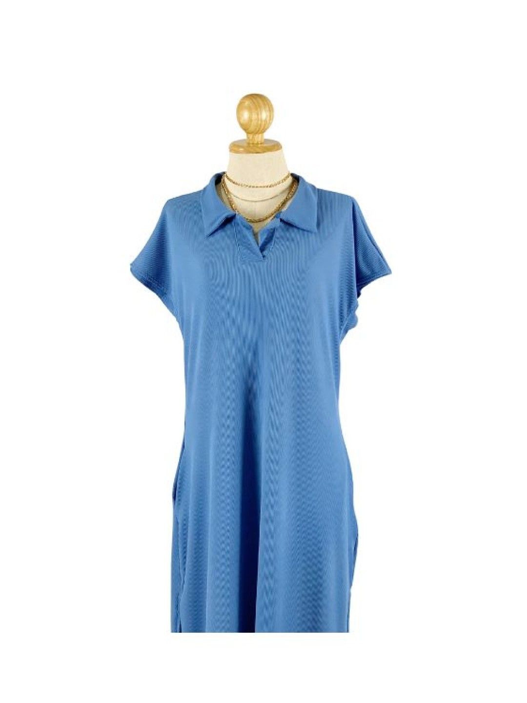 Batwing Collar Breastfeeding Maxi Dress
