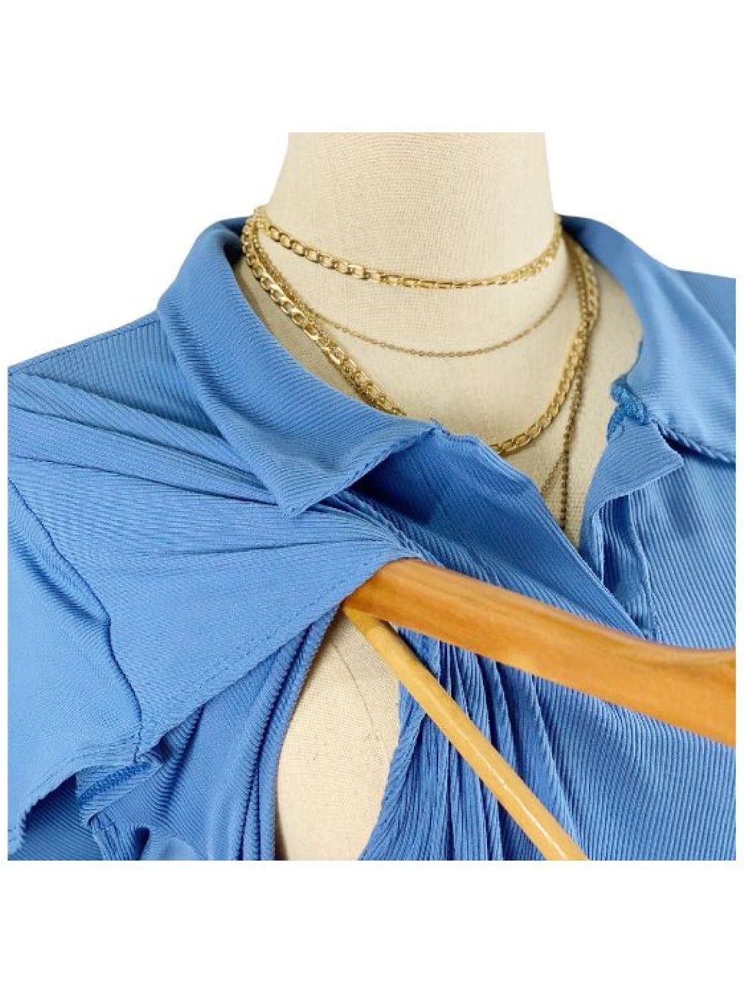 Batwing Collar Breastfeeding Maxi Dress