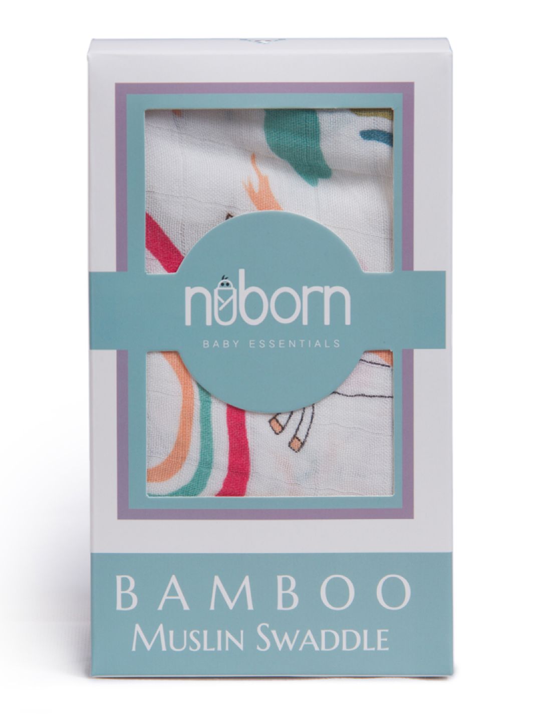 Rainbow Land Classic Muslin Swaddle Blanket