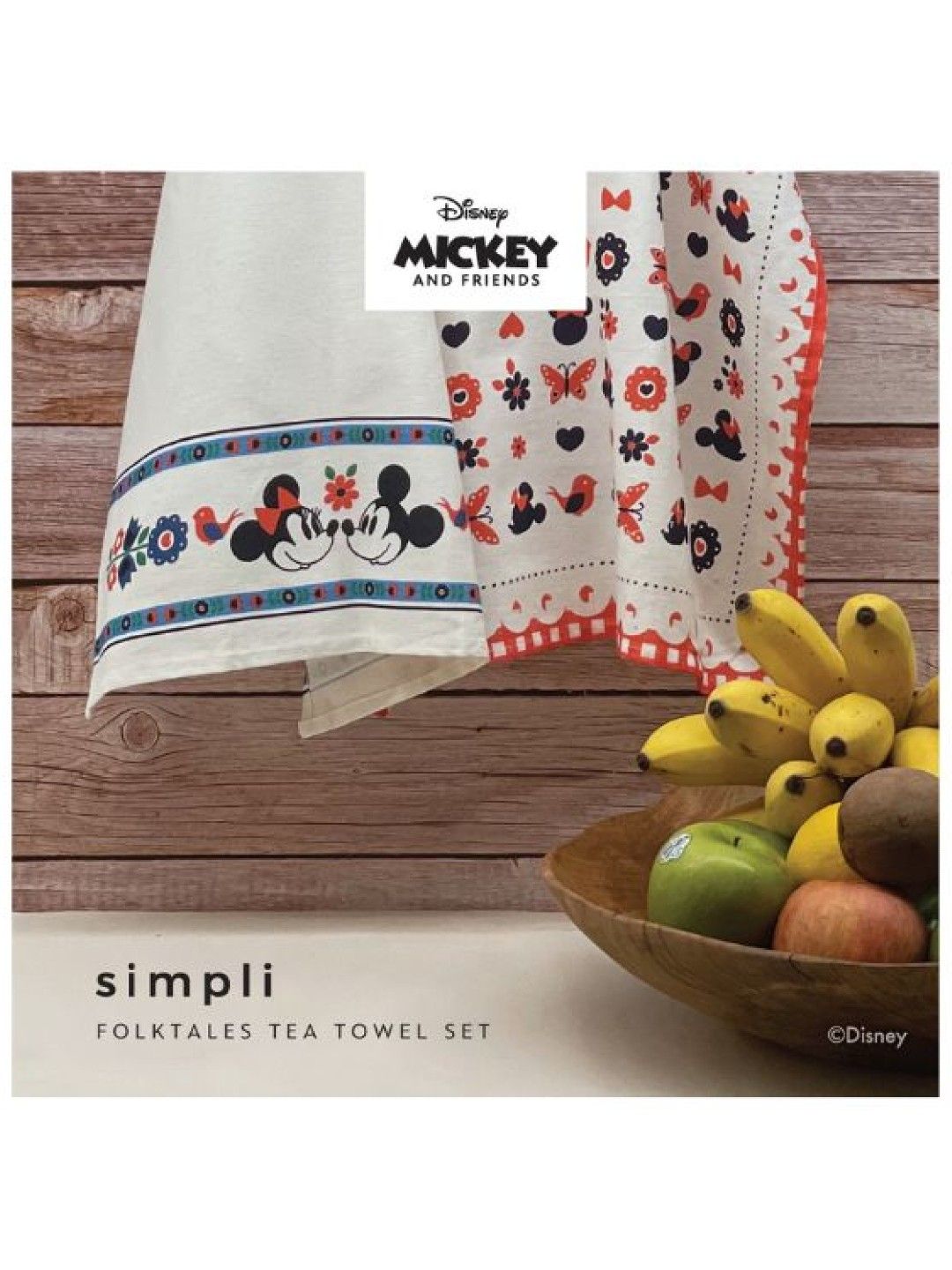 Simpli Disney Home Tea Towel Collection (Set of 2)