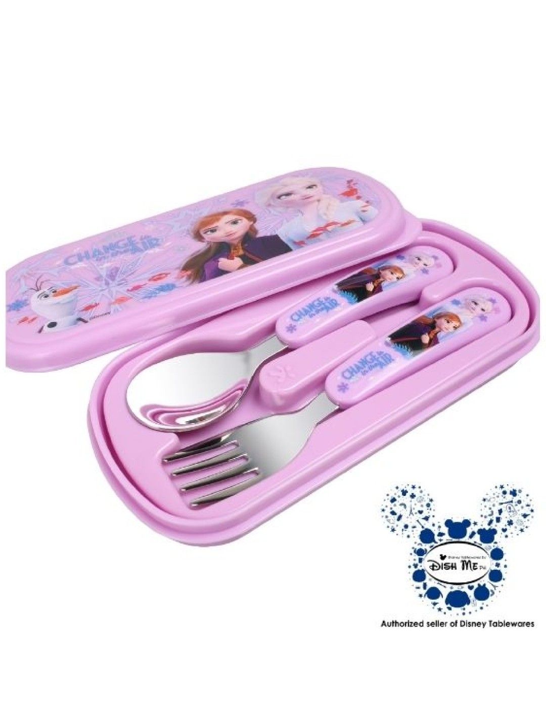 Disney Frozen 2 - Spoon & Fork Cutlery Set with Case
