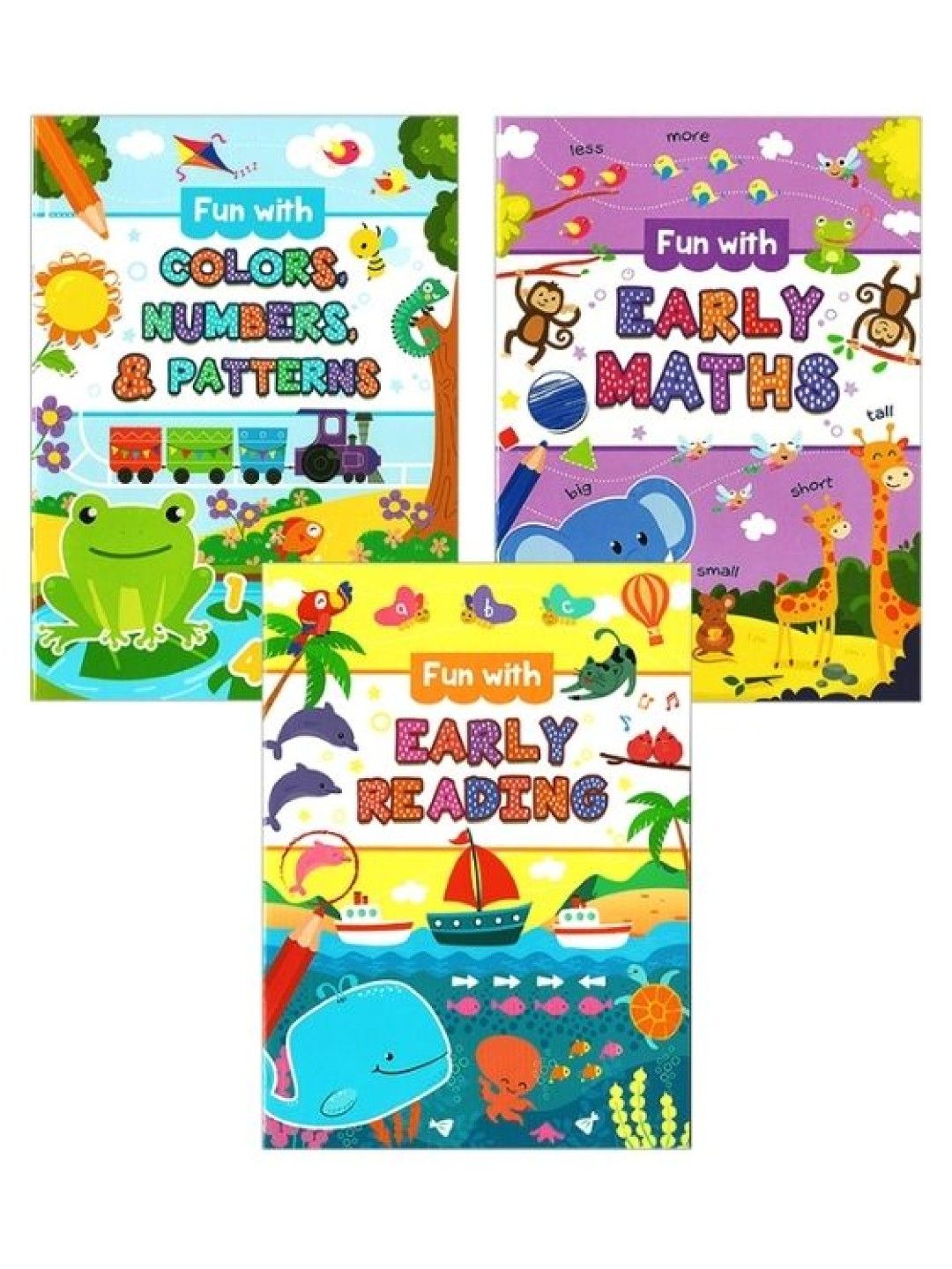 Fun With Reading & Maths Series Set Of 3