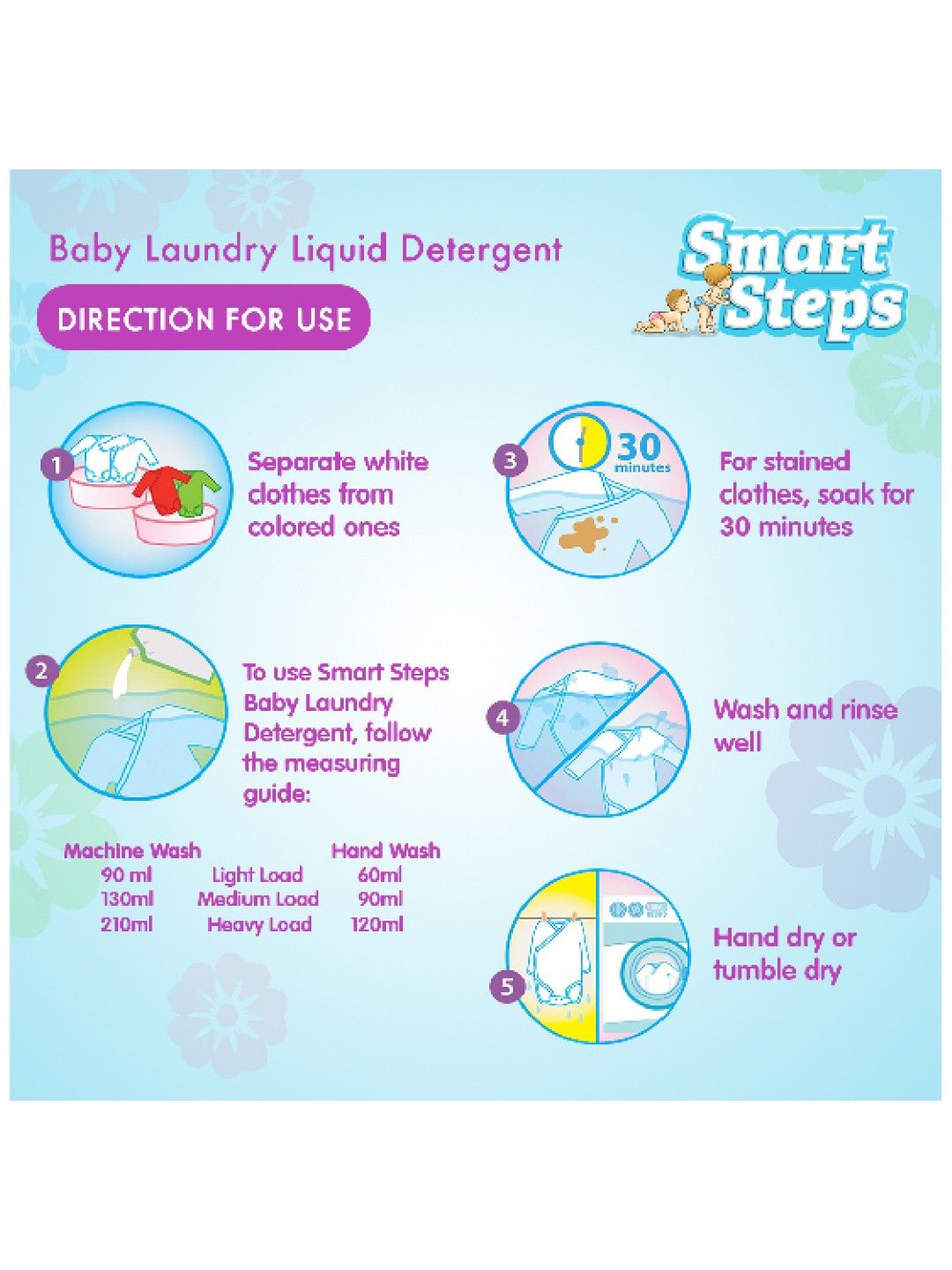 Baby Laundry Liquid Detergent 900mL