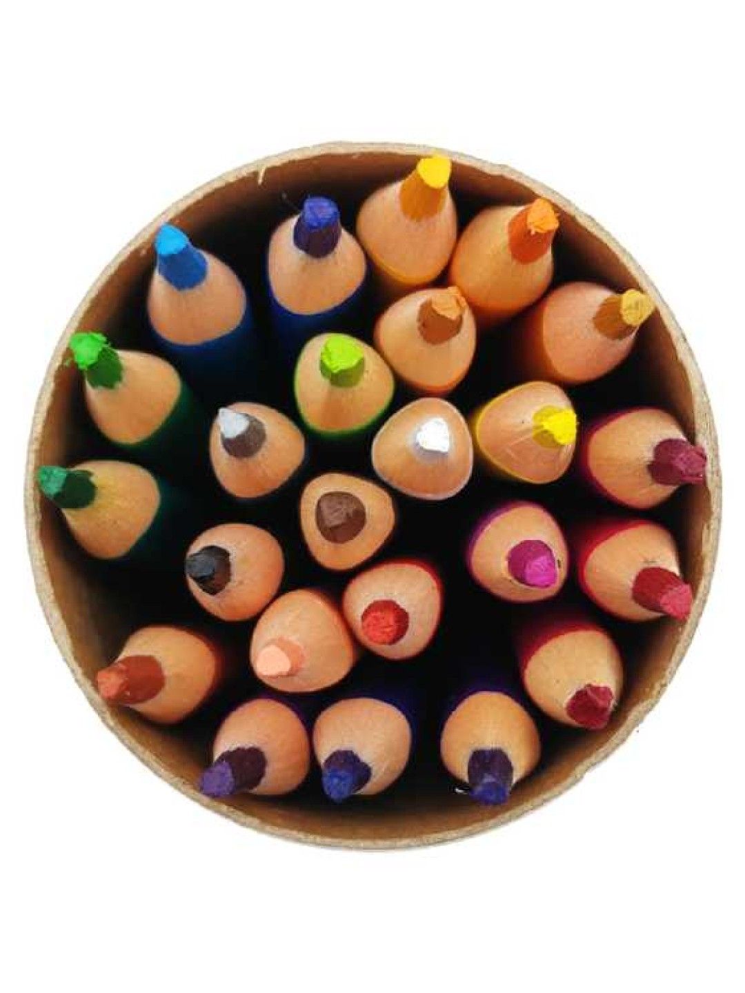 WE-TRI Erasable Color Pencil With Sharpener (24s)