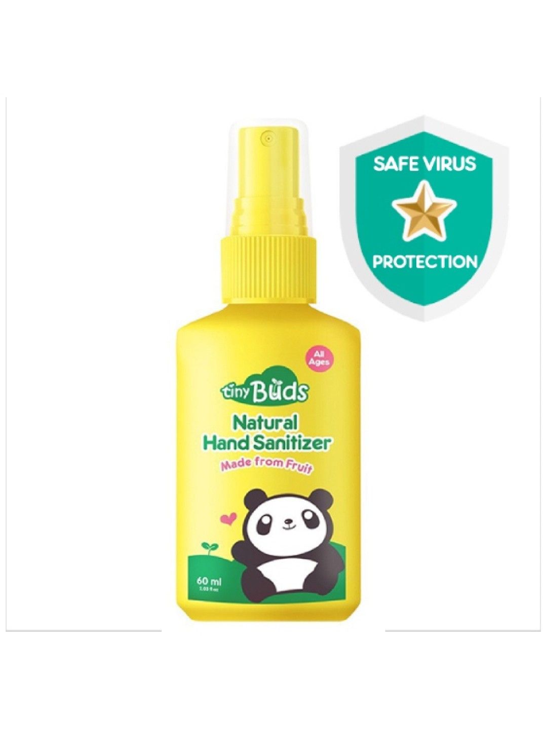 Natural Hand Sanitizer - Fruit (60ml)
