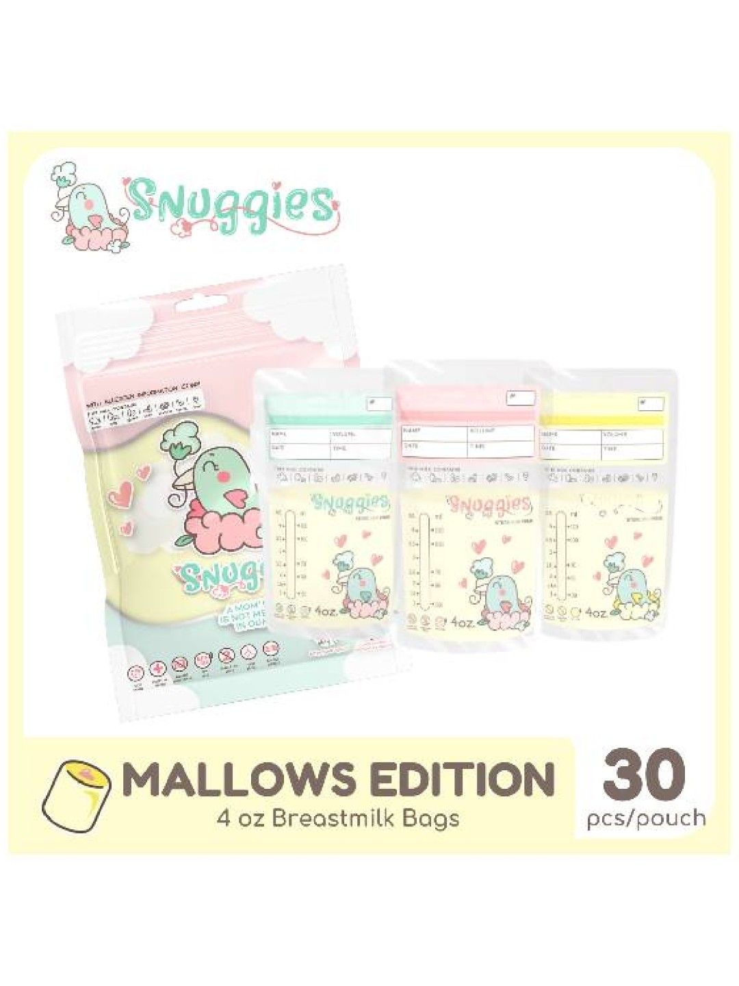 Breastmilk Bag (4oz) Buy 10 and Get (1L) M2 Malunggay Drink & Sharpie Pentel