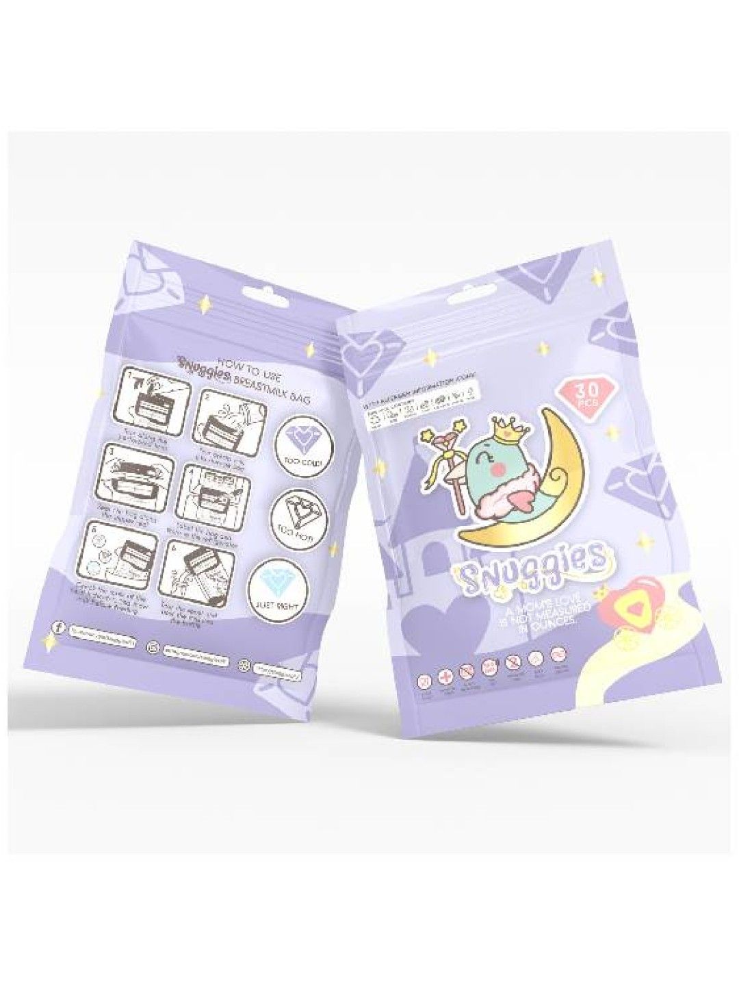 Breastmilk Bag (7oz) - Princess Edition