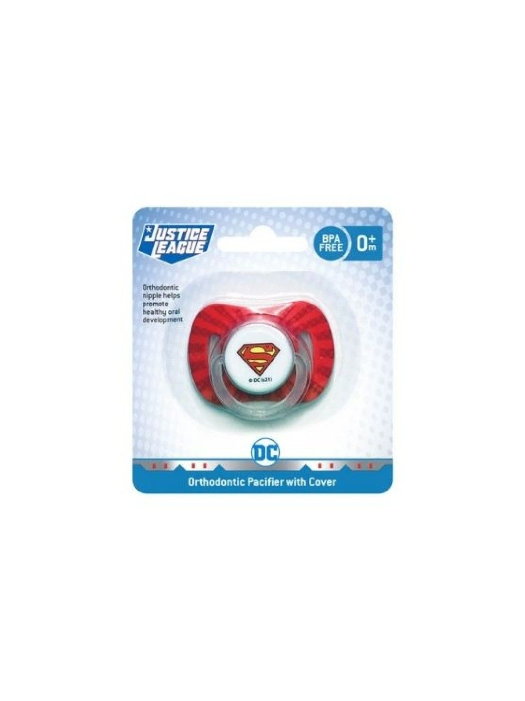 Orthodontic Pacifier with Cover