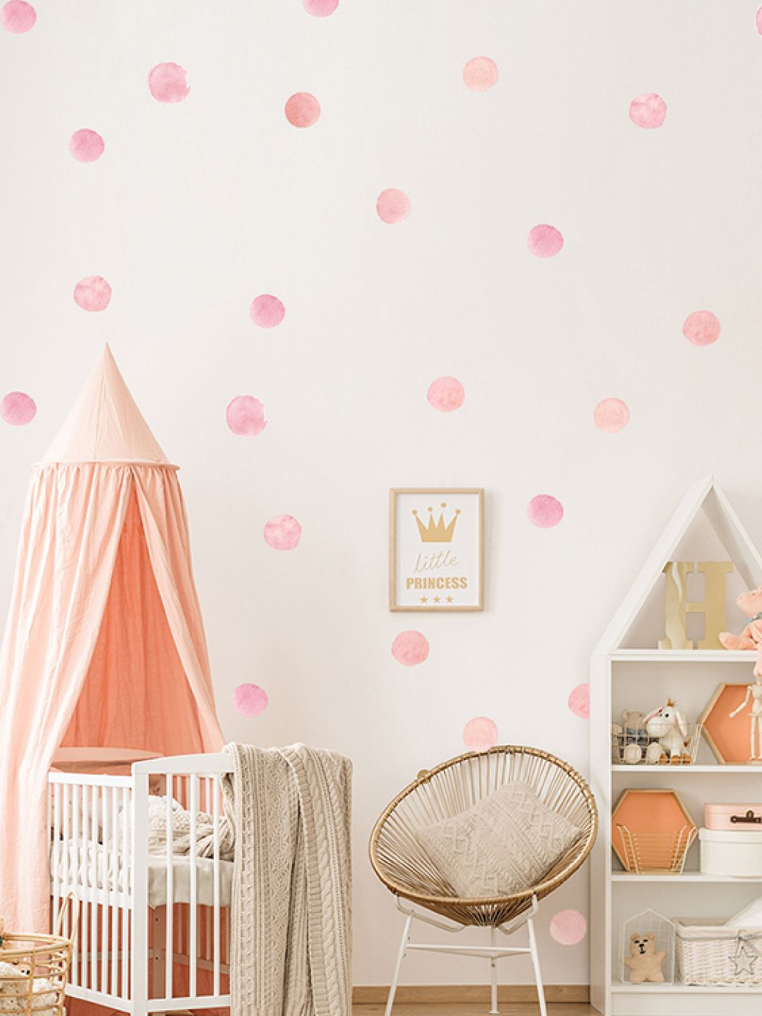 Circles Wall Decals Nursery Stickers