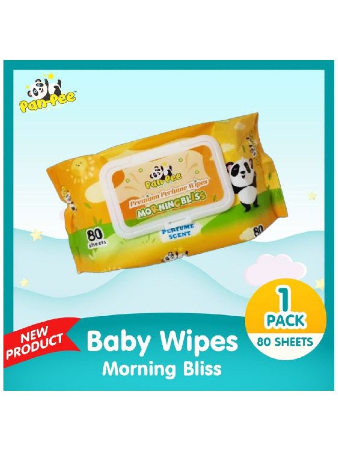 Premium Perfume Wipes - Morning Bliss (80s)