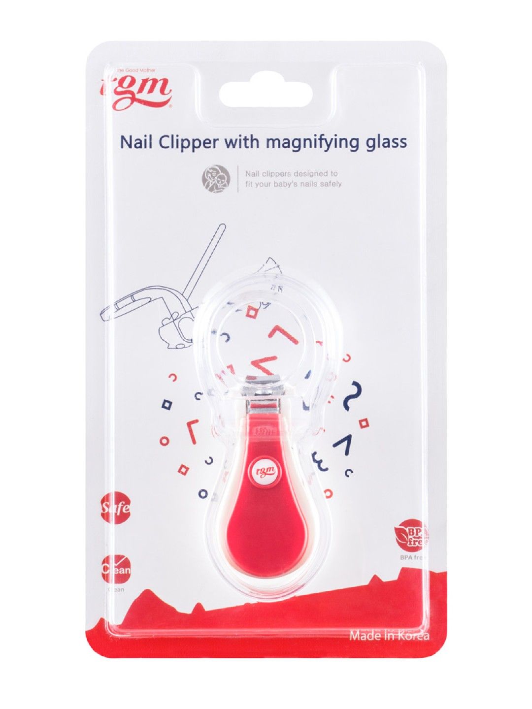 Nail Clipper with Magnifier