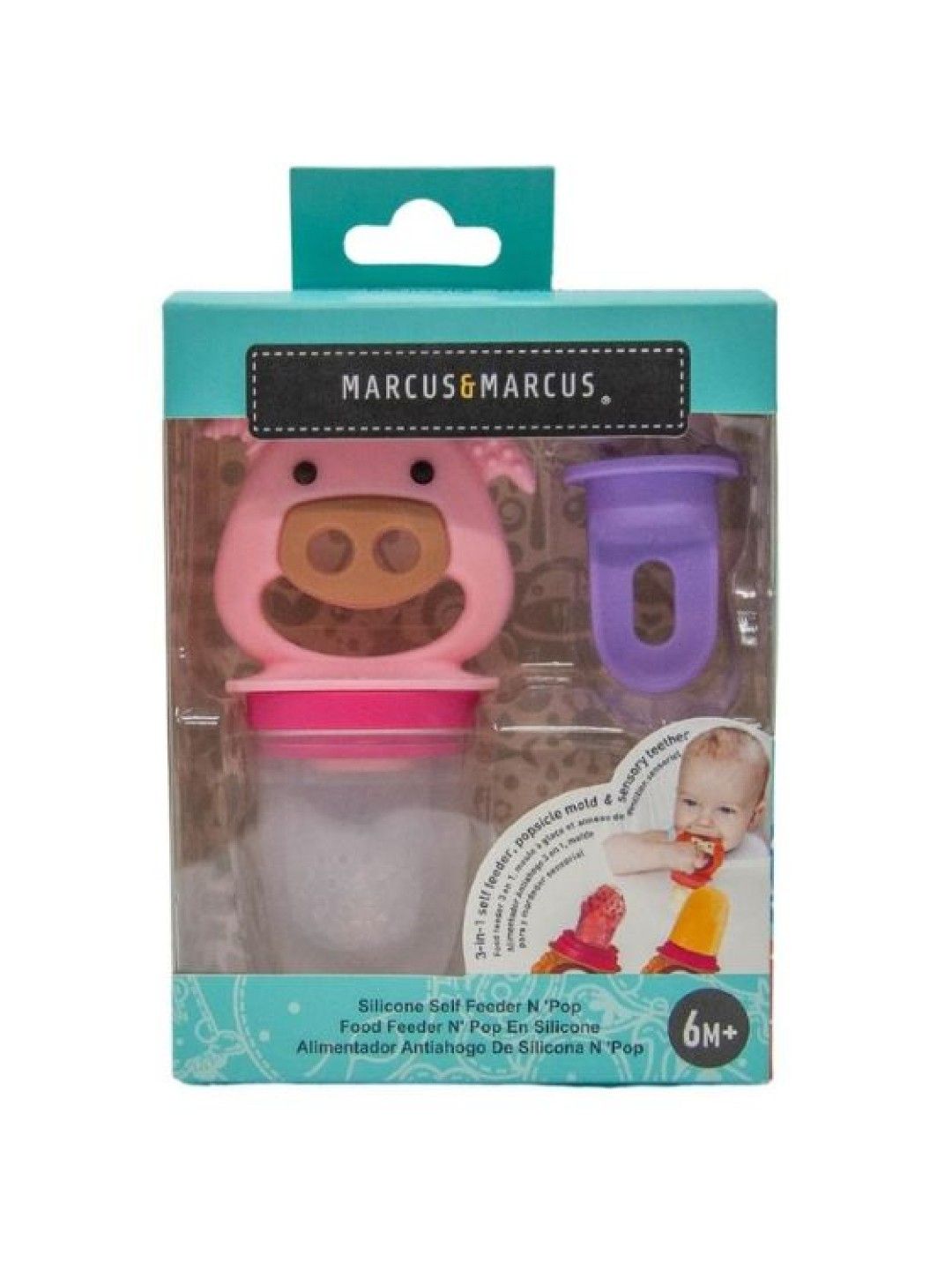 Silicone Self Feeder N' Pop