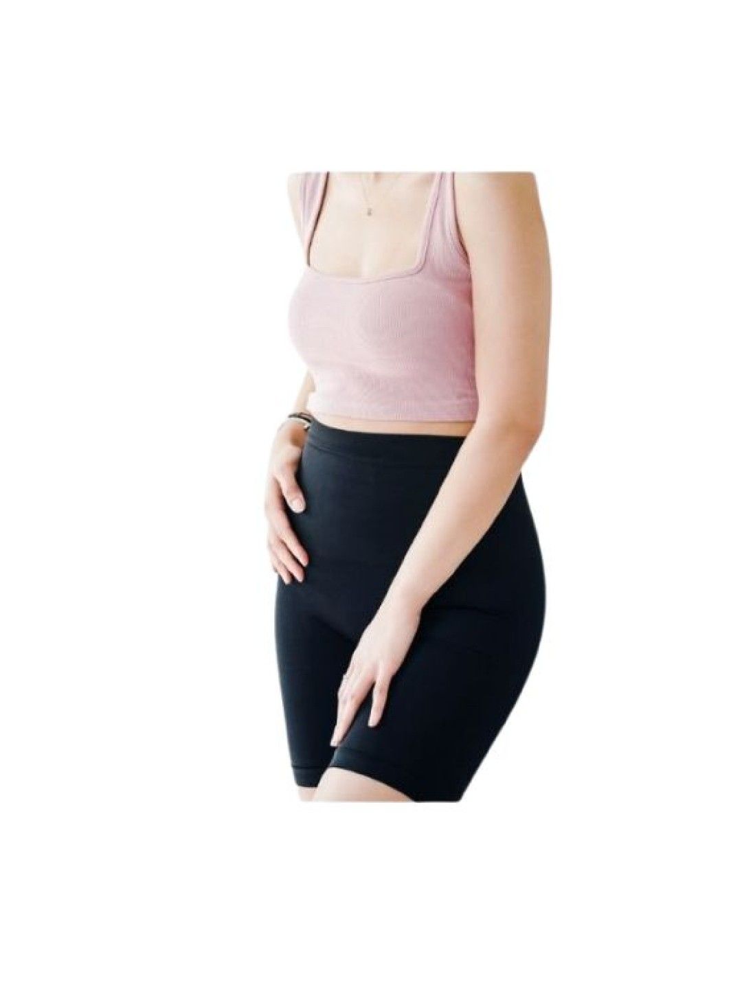Postpartum Tummy Control Biker Shorts
