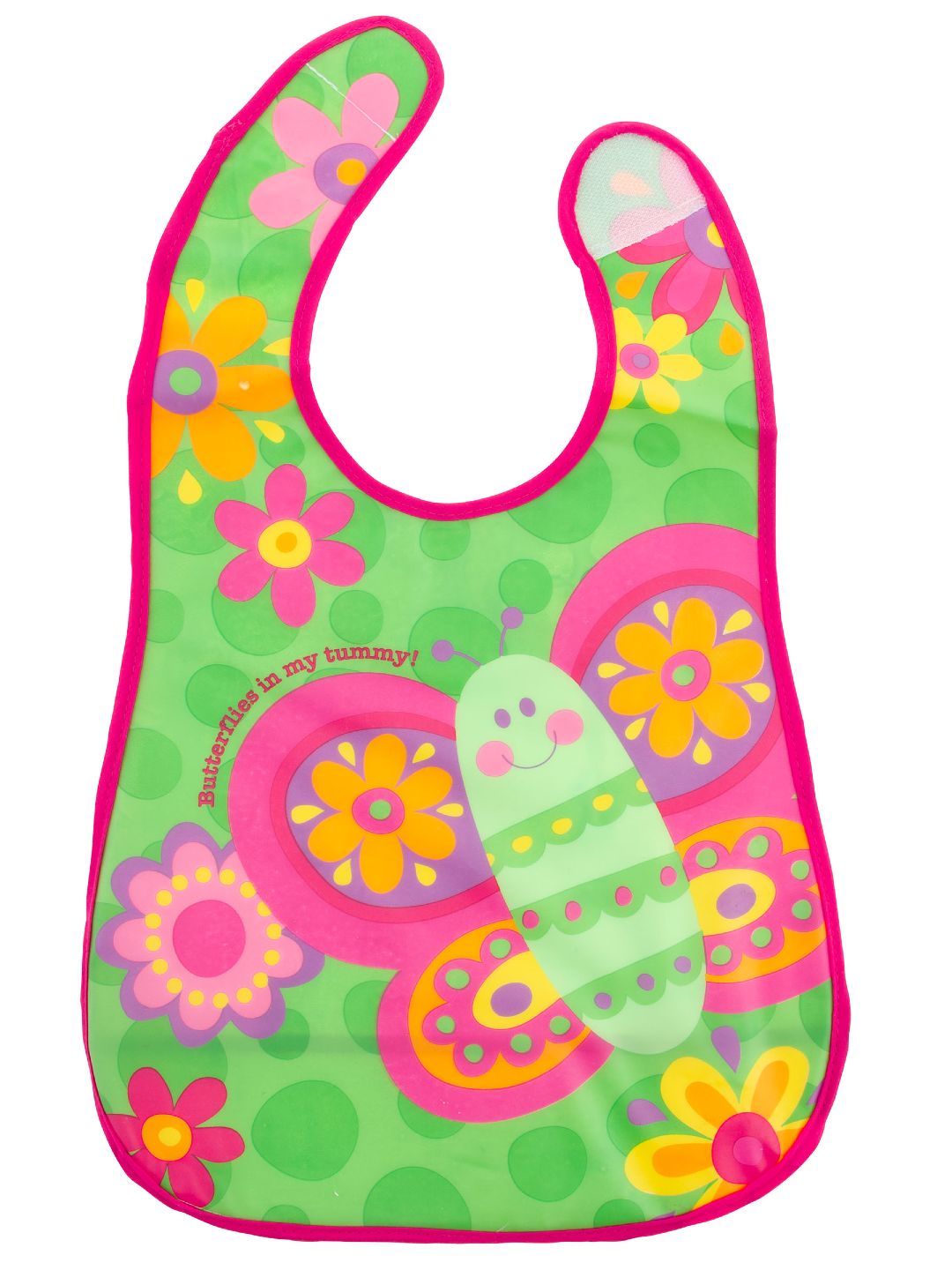 Butterfly Wipeable Bib
