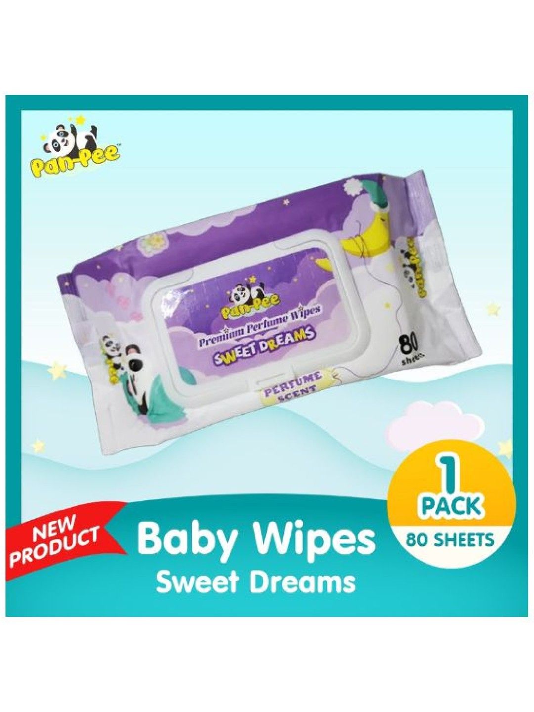 Premium Perfume Wipes - Sweet Dreams (80s)