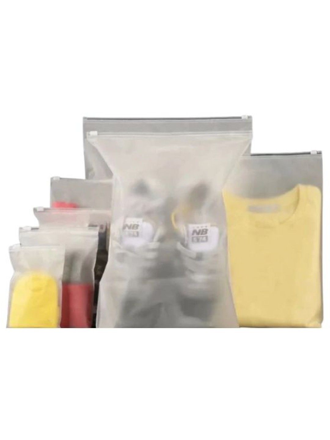 Frosted Resealable Bags (25 pcs, 40x50cm)