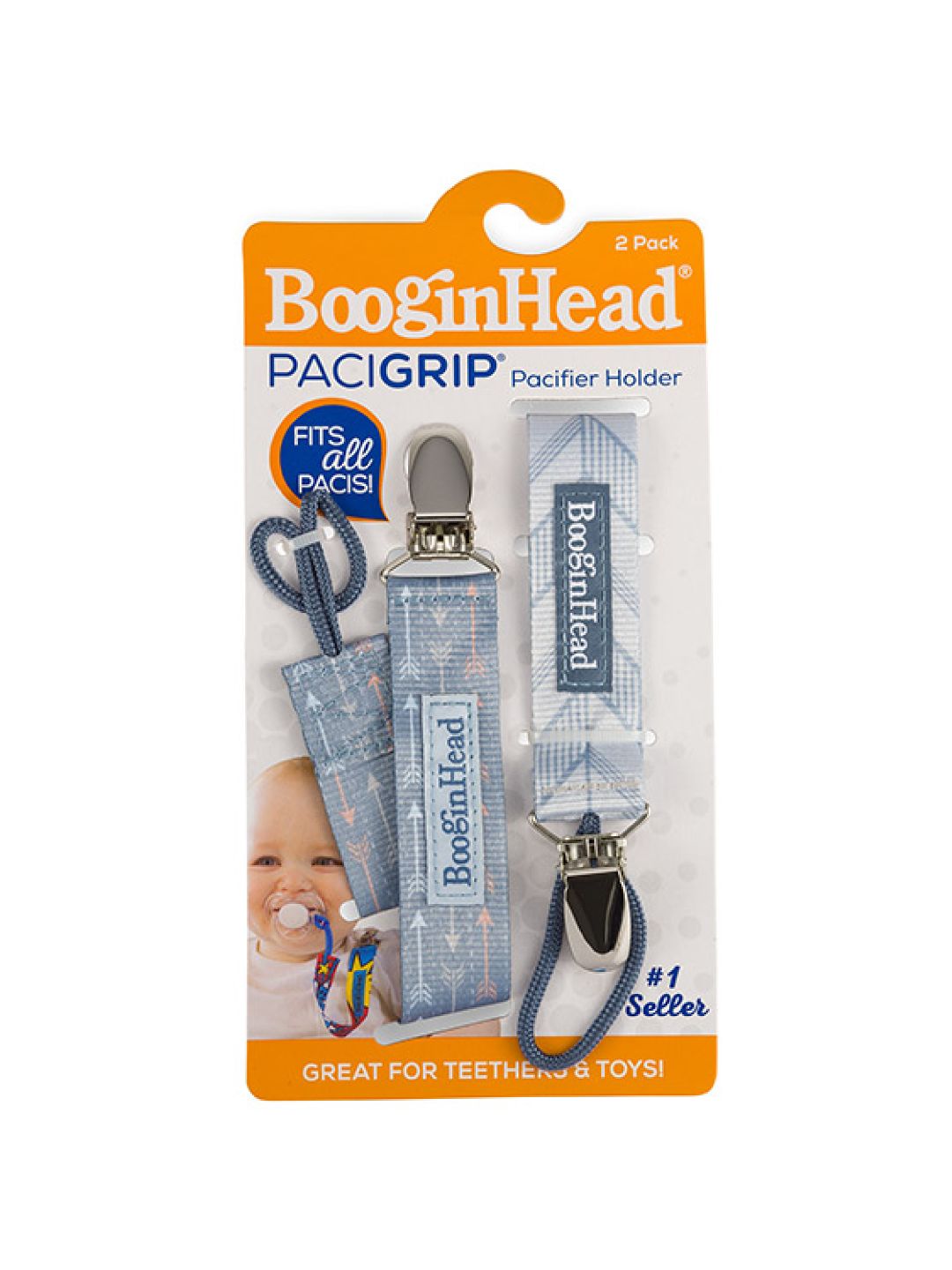 Blue Arrow PaciGrip (Pack of 2)