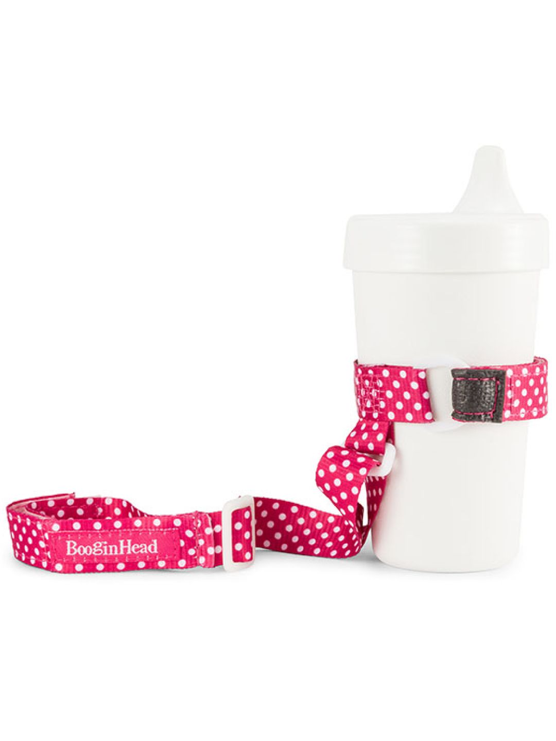 Pink Polka Dot SippiGrip Cup, Bottle & Toy Teether