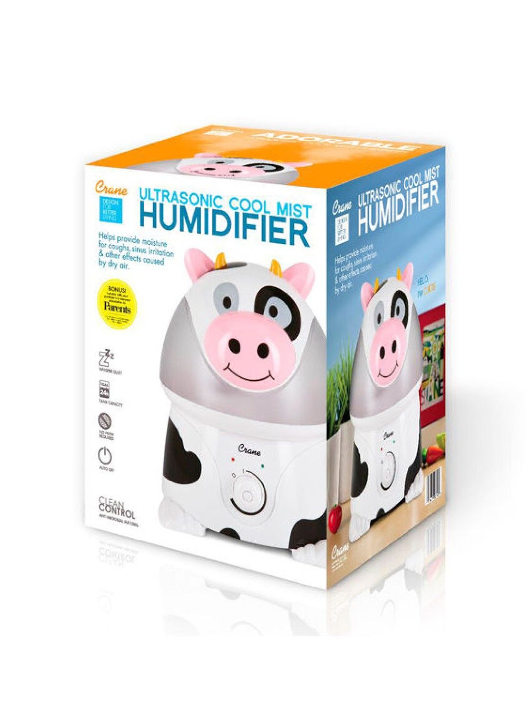 Curtis The Cow Adorable Ultrasonic Cool Mist Humidifier