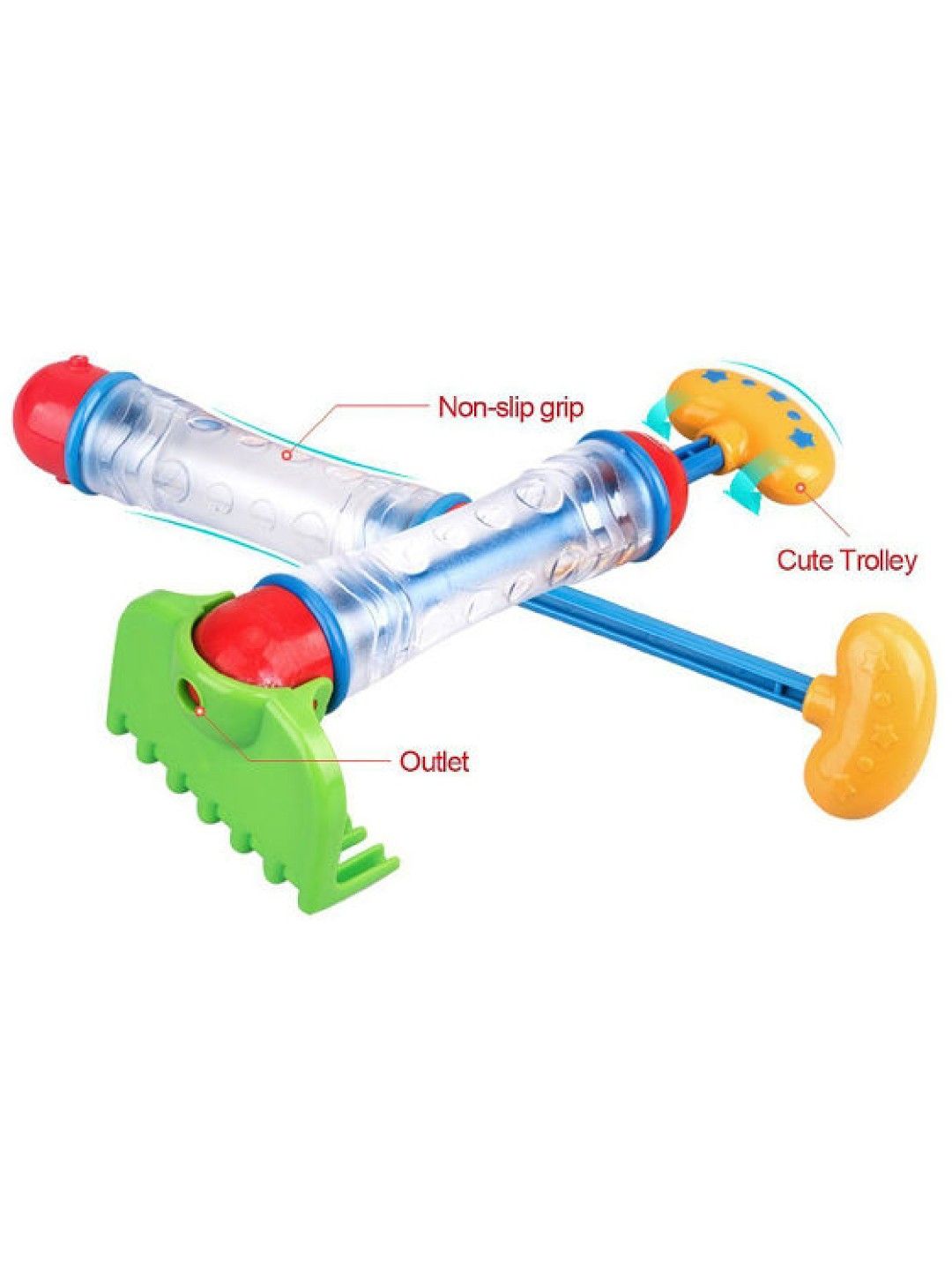 Multifunctional Water Guns Sand Shovel Beach Toys (Pack of 2)