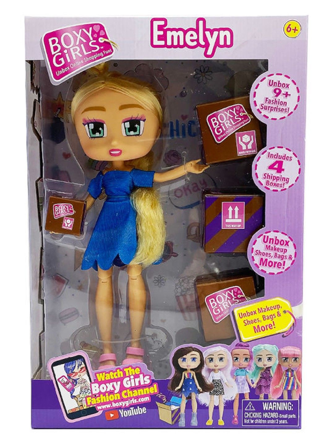 Emelyn Doll with Surprise Fashion Accessories Series #3 (8in)