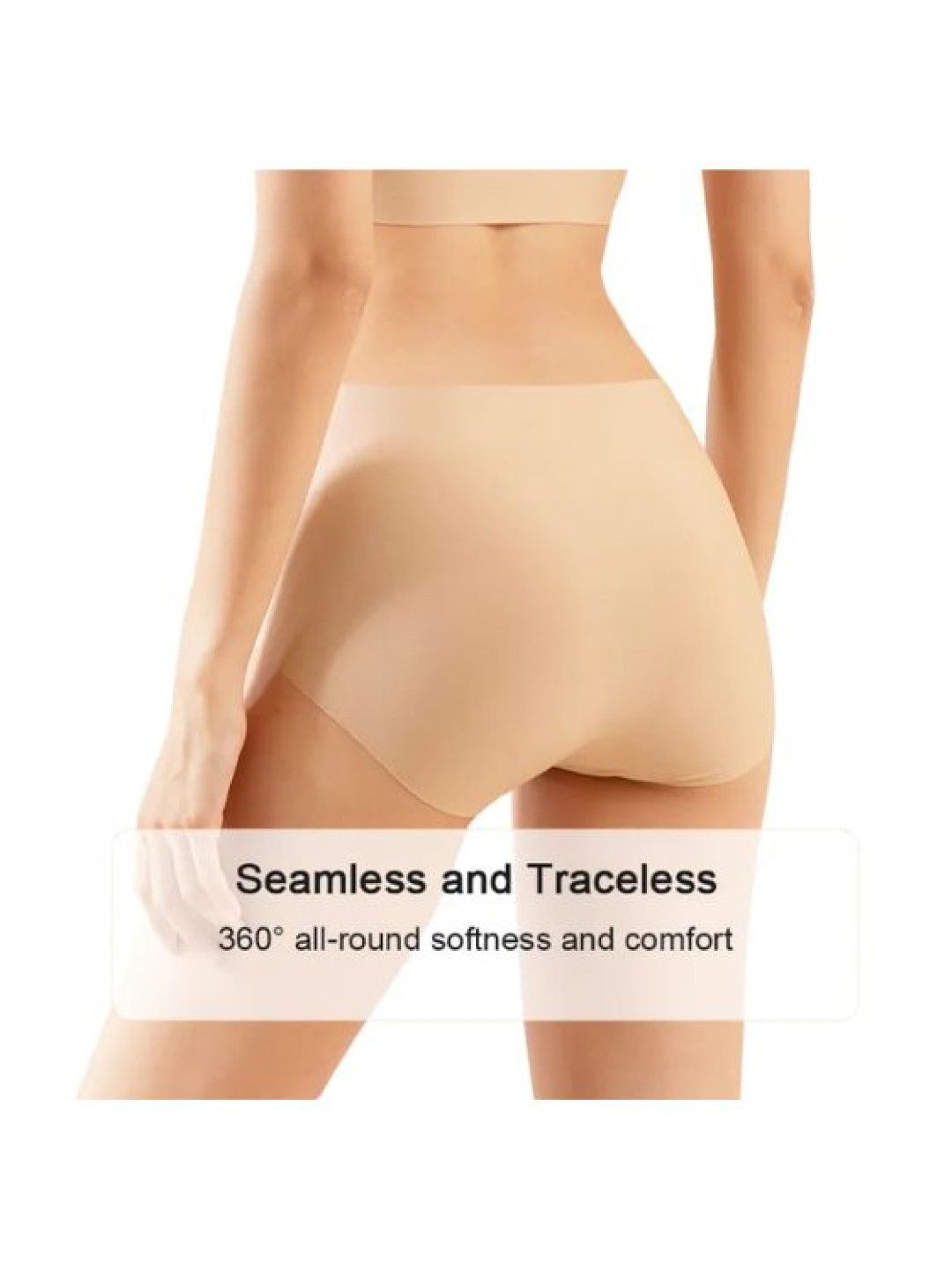 Seamless high-waist panty