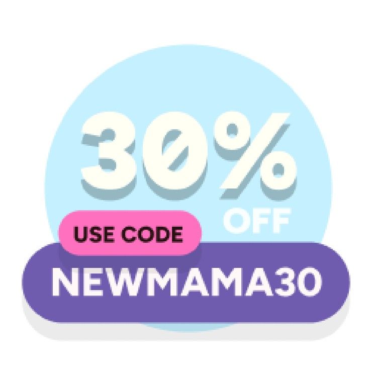 Icon for Use Code: NEWMAMA30